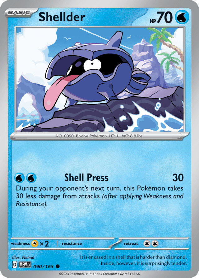 Shellder — 151 #90