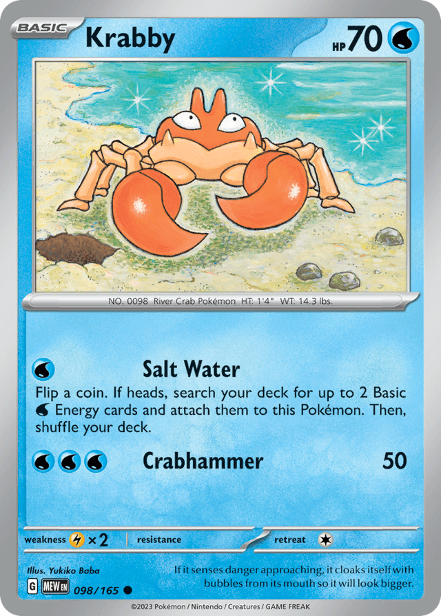 Krabby — 151 #98