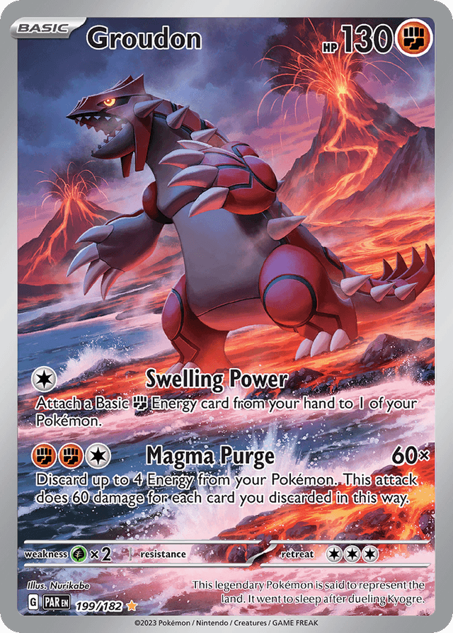 Groudon — Paradox Rift #199