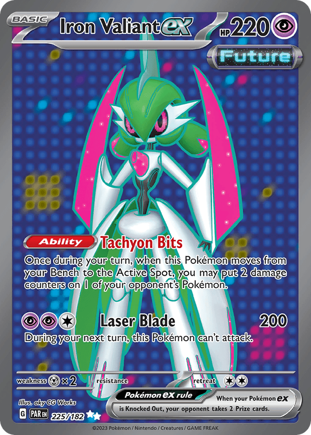 Iron Valiant ex — Paradox Rift #225