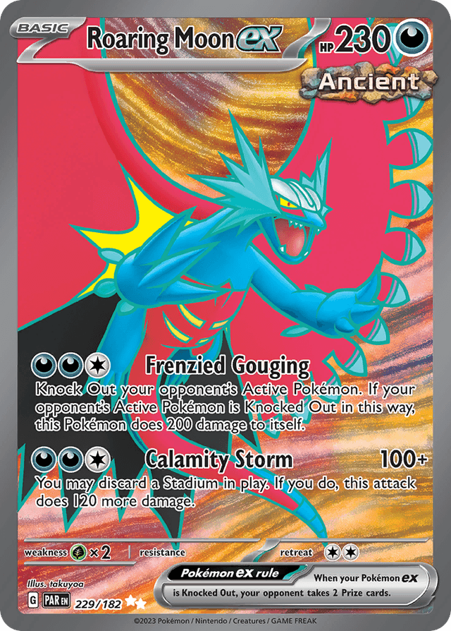 Roaring Moon ex — Paradox Rift #229