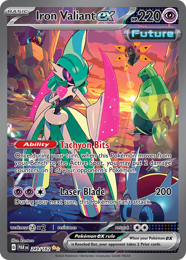 Iron Valiant ex — Paradox Rift #249