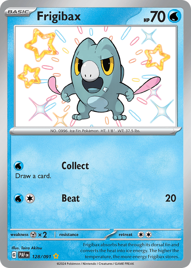 Frigibax — Paldean Fates #128