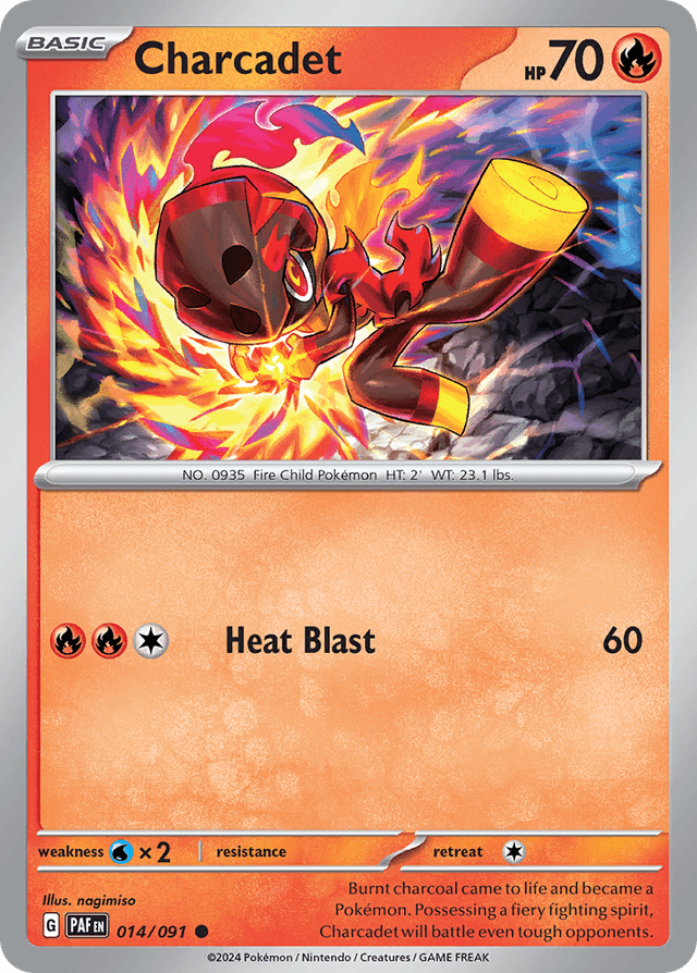 Charcadet — Paldean Fates #14