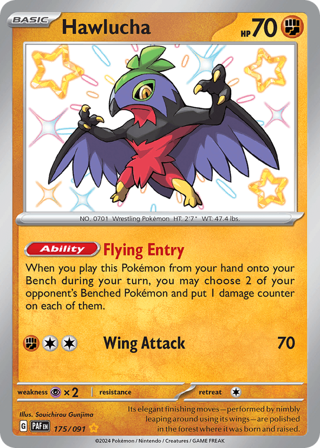 Hawlucha — Paldean Fates #175