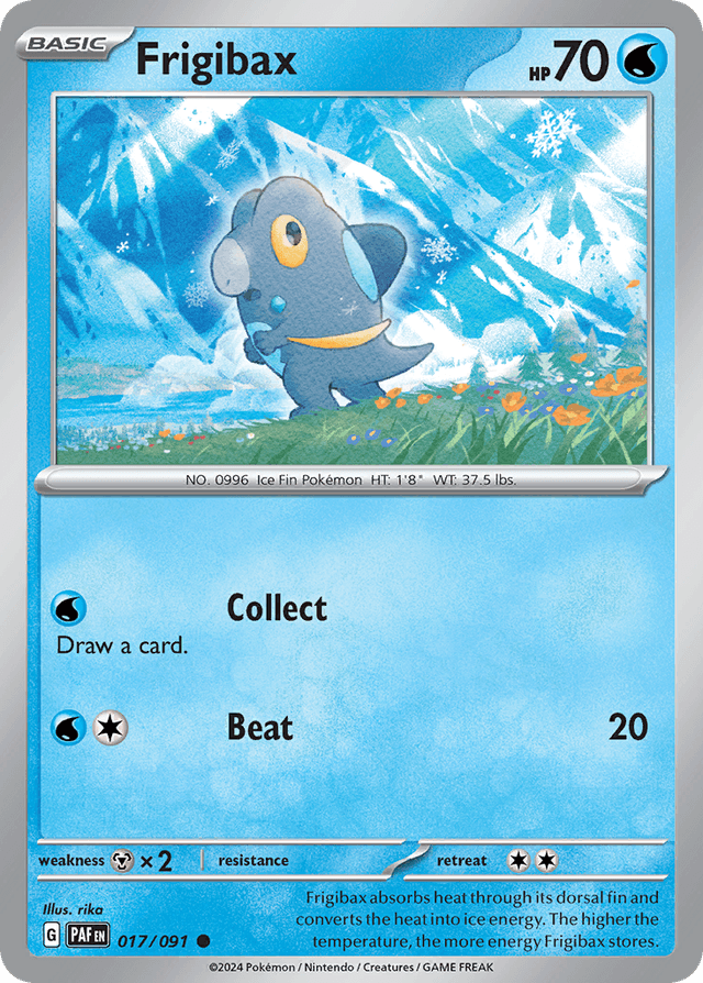 Frigibax — Paldean Fates #17