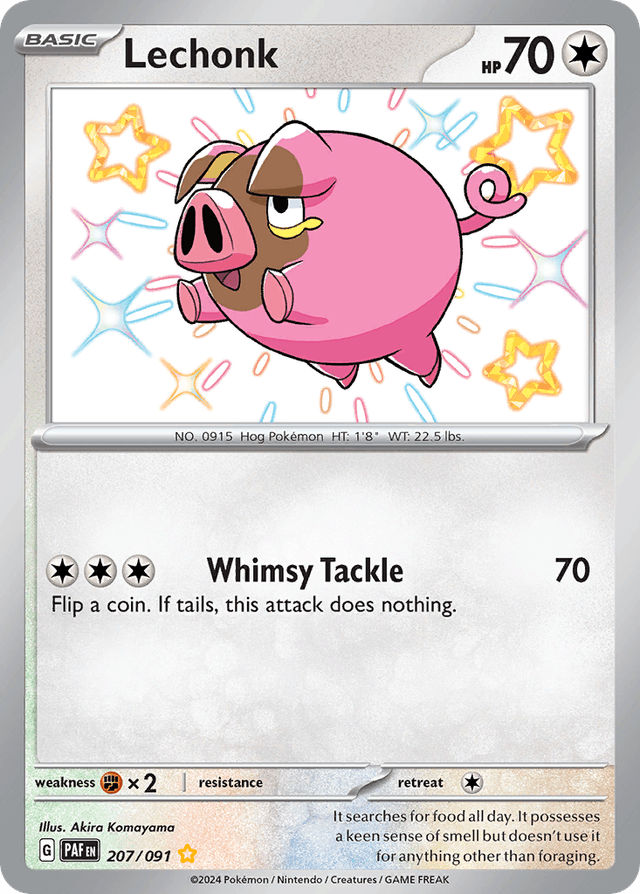 Lechonk — Paldean Fates #207
