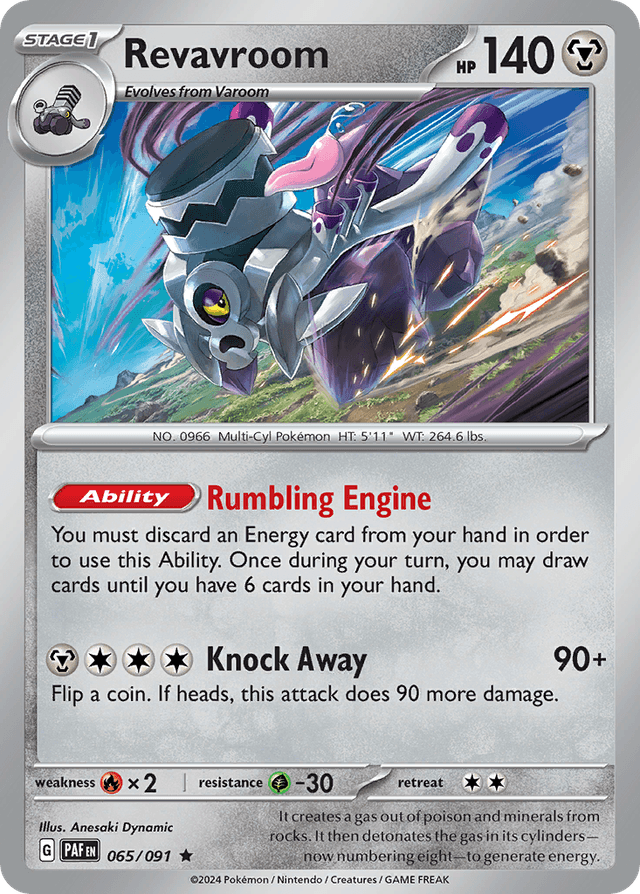 Revavroom — Paldean Fates #65