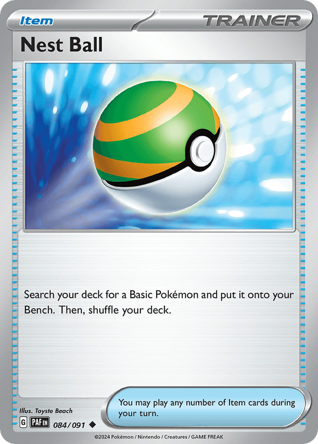 Nest Ball — Paldean Fates #84