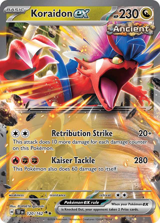 Koraidon ex — Temporal Forces #120