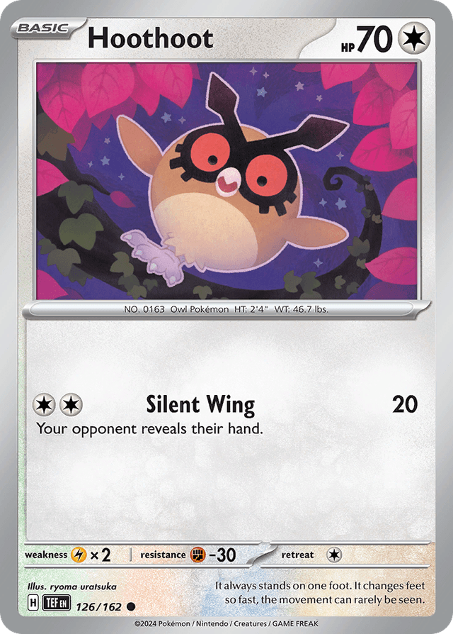 Hoothoot — Temporal Forces #126