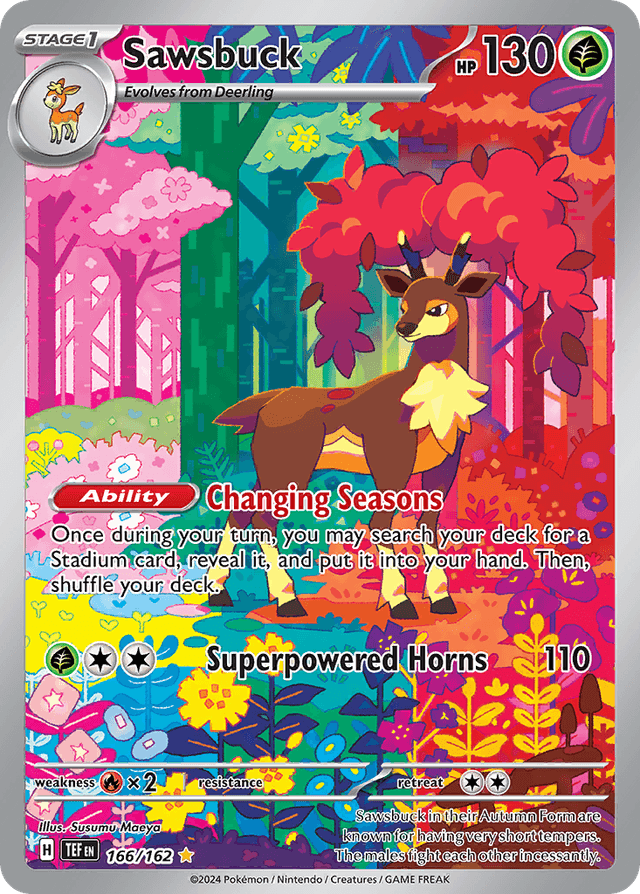 Sawsbuck — Temporal Forces #166