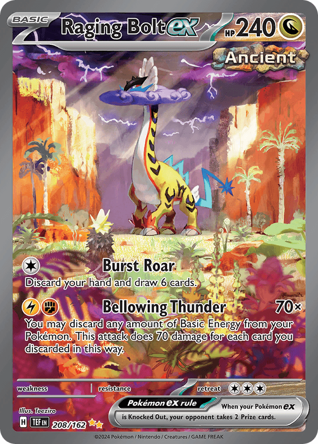 Raging Bolt ex — Temporal Forces #208
