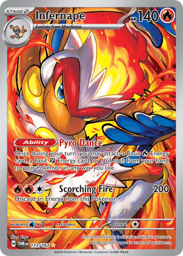 Infernape — Twilight Masquerade #173