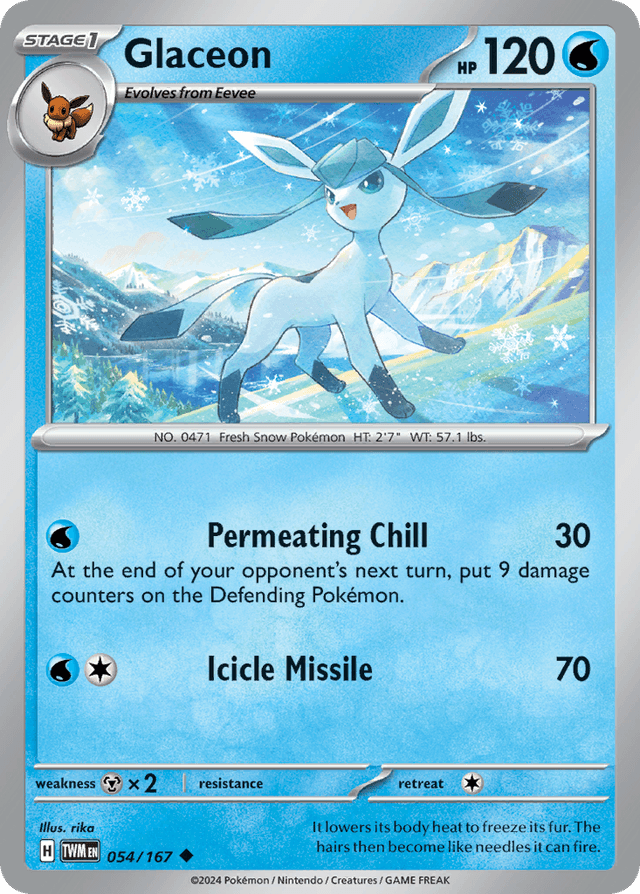 Glaceon — Twilight Masquerade #54