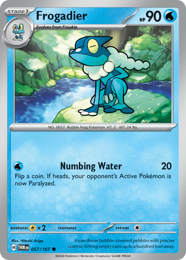 Frogadier — Twilight Masquerade #57