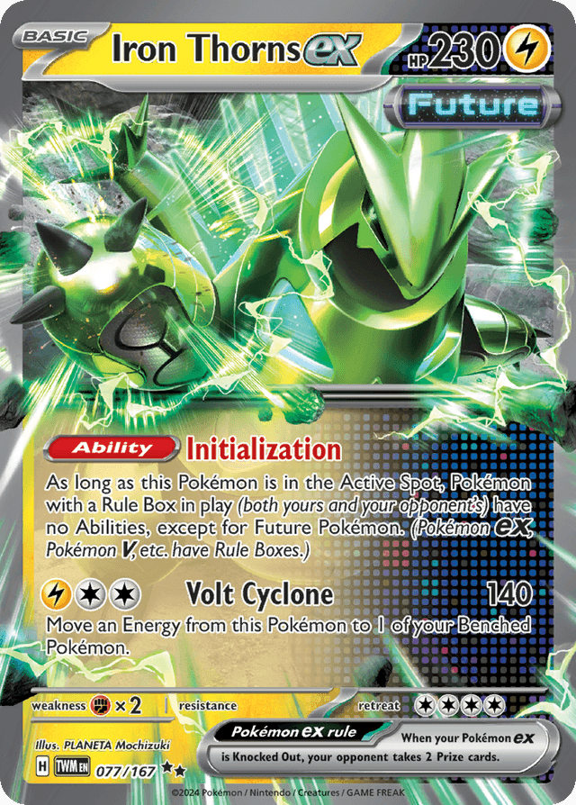 Iron Thorns ex — Twilight Masquerade #77