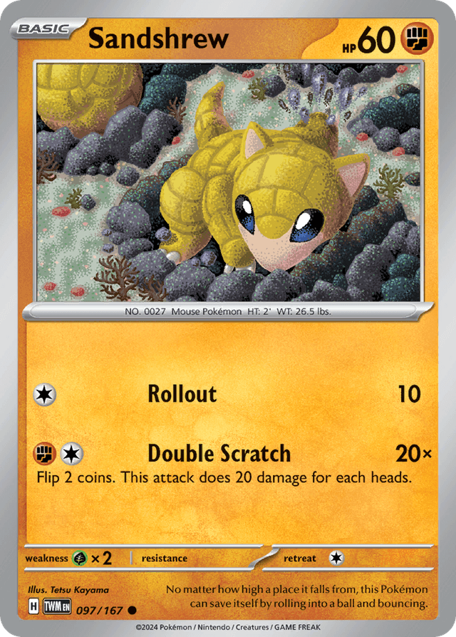 Sandshrew — Twilight Masquerade #97