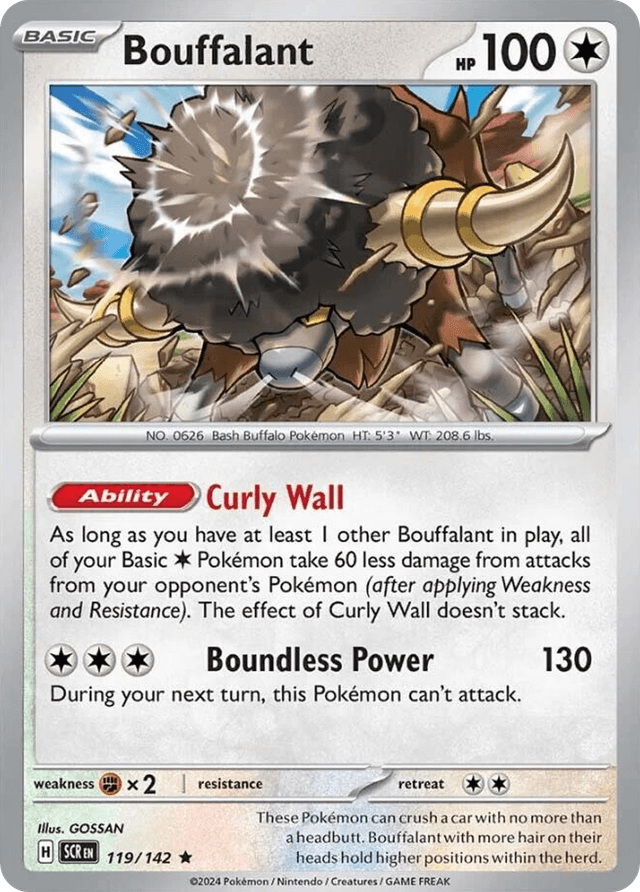 Bouffalant — Stellar Crown #119