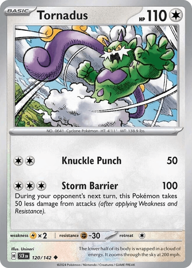 Tornadus — Stellar Crown #120