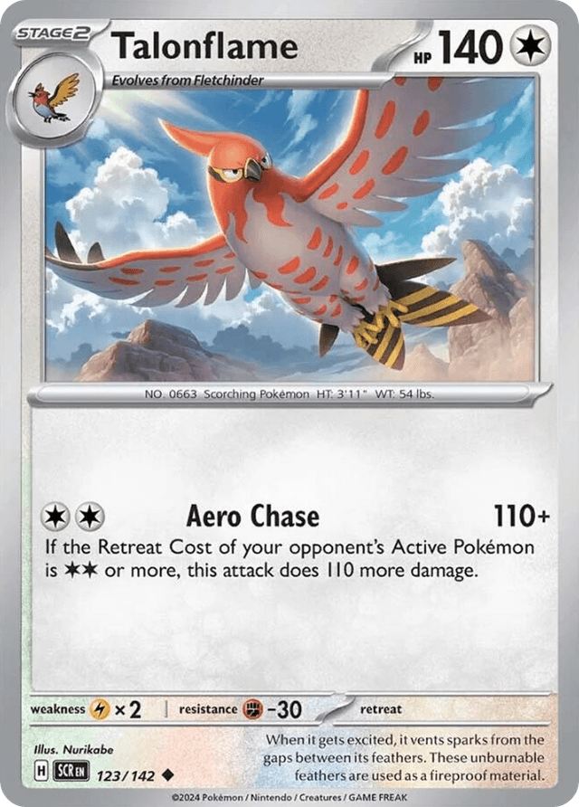 Talonflame — Stellar Crown #123