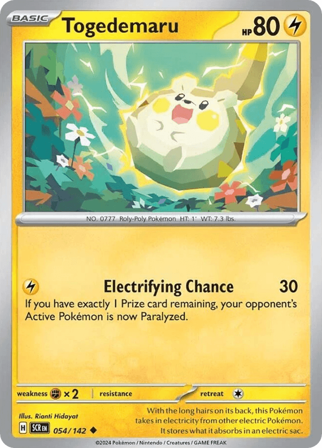 Togedemaru — Stellar Crown #54