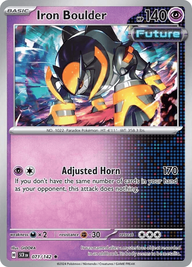 Iron Boulder — Stellar Crown #71