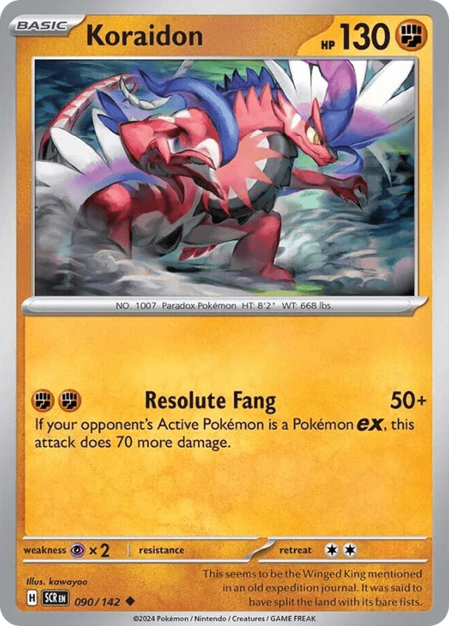 Koraidon — Stellar Crown #90