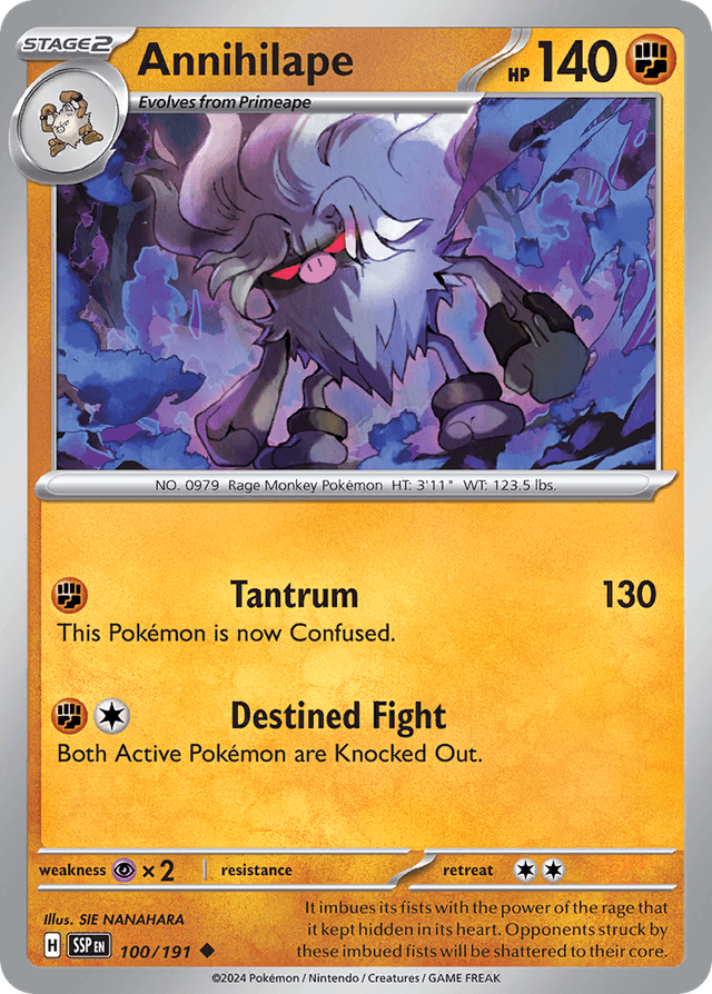 Annihilape — Surging Sparks #100