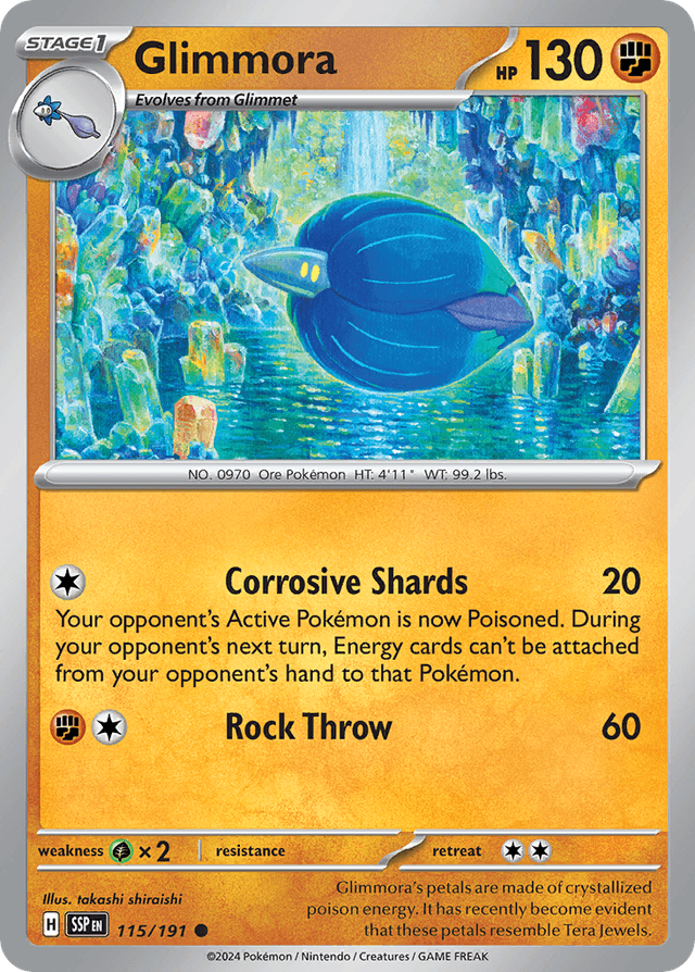 Glimmora — Surging Sparks #115