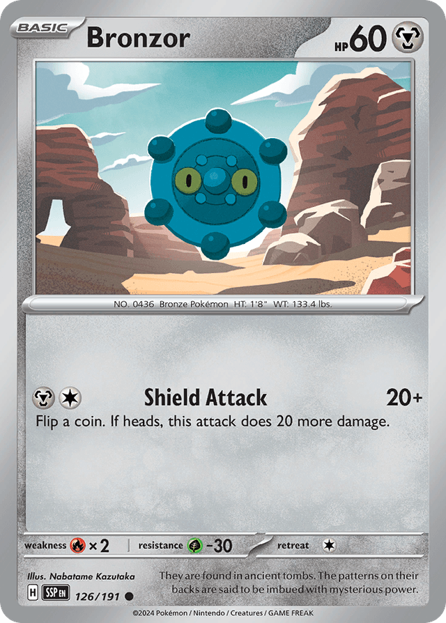 Bronzor — Surging Sparks #126