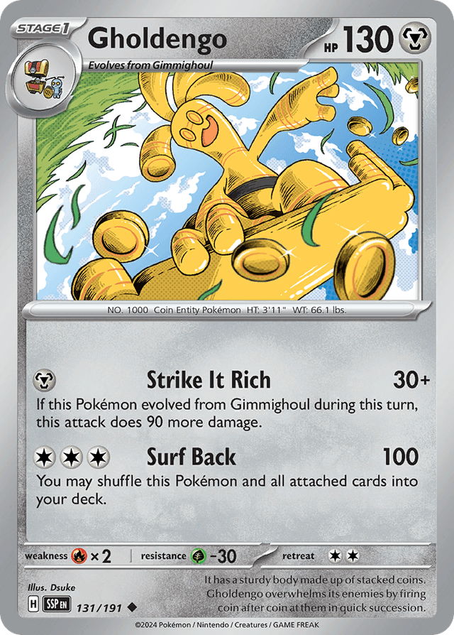 Gholdengo — Surging Sparks #131