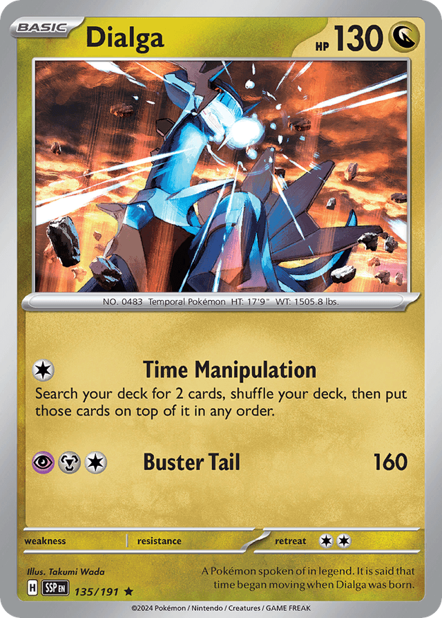 Dialga — Surging Sparks #135