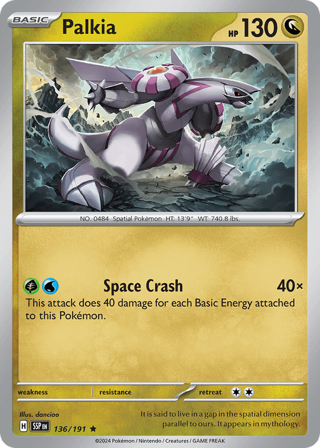 Palkia — Surging Sparks #136