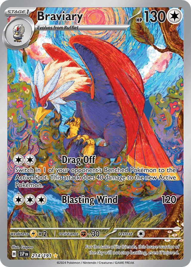 Braviary — Surging Sparks #214