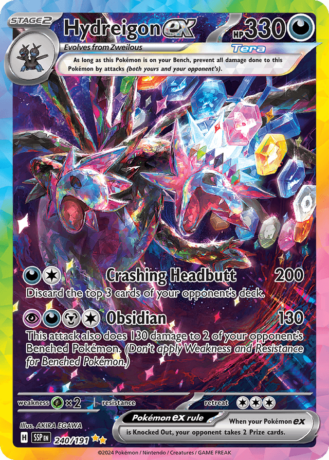 Hydreigon ex — Surging Sparks #240