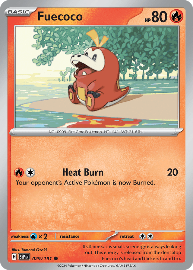 Fuecoco — Surging Sparks #29