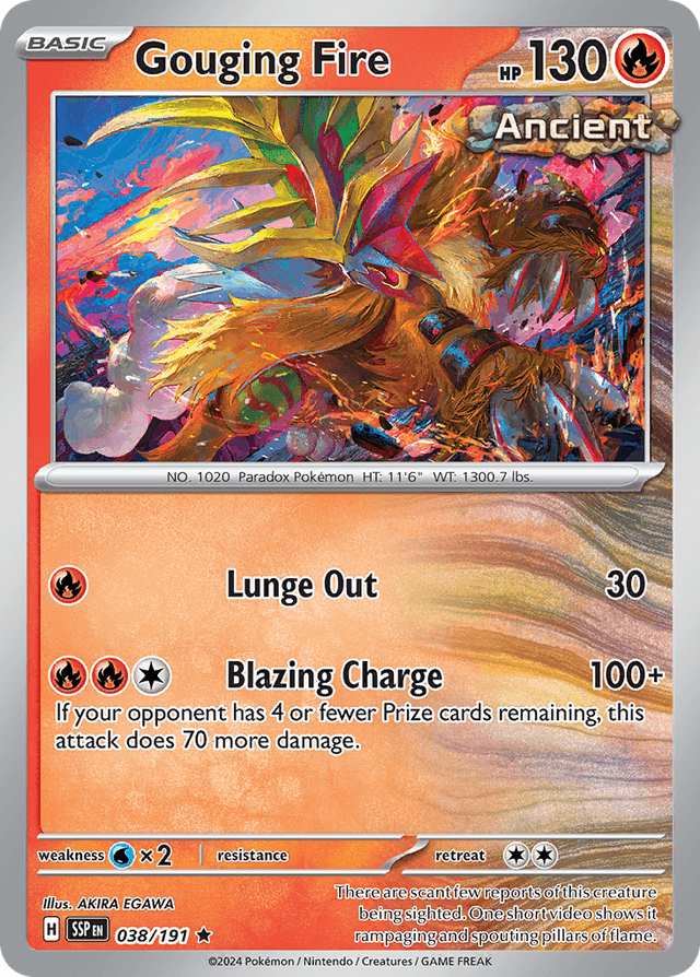 Gouging Fire — Surging Sparks #38