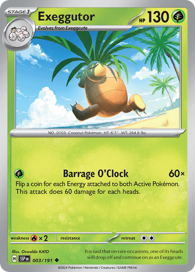 Exeggutor — Surging Sparks #3