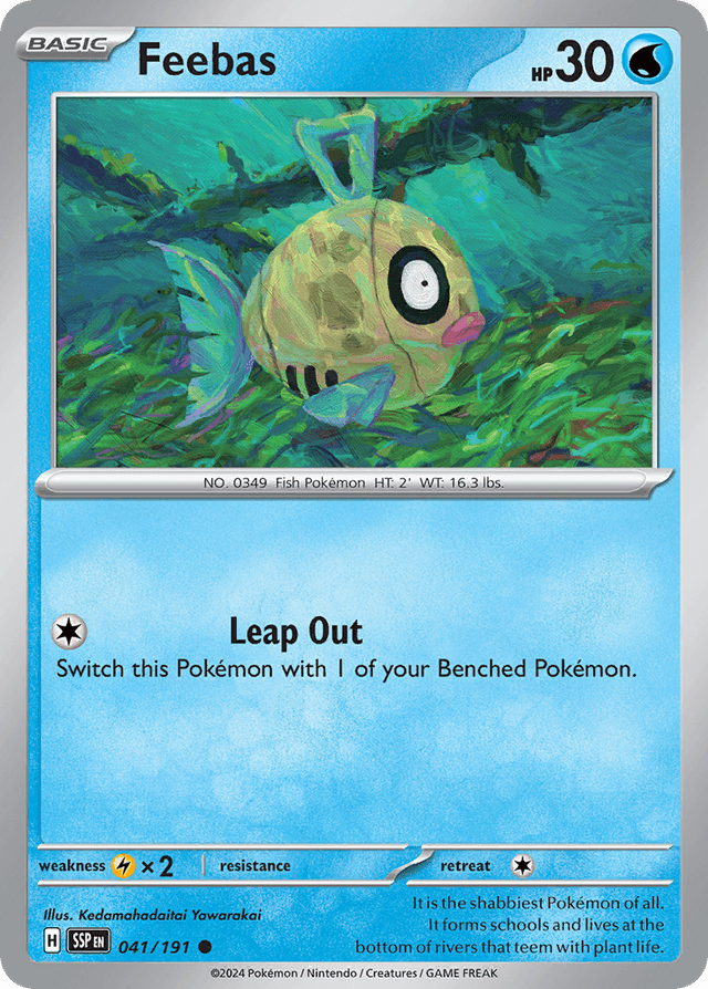 Feebas — Surging Sparks #41