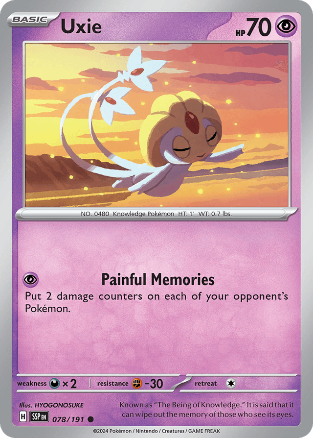 Uxie — Surging Sparks #78