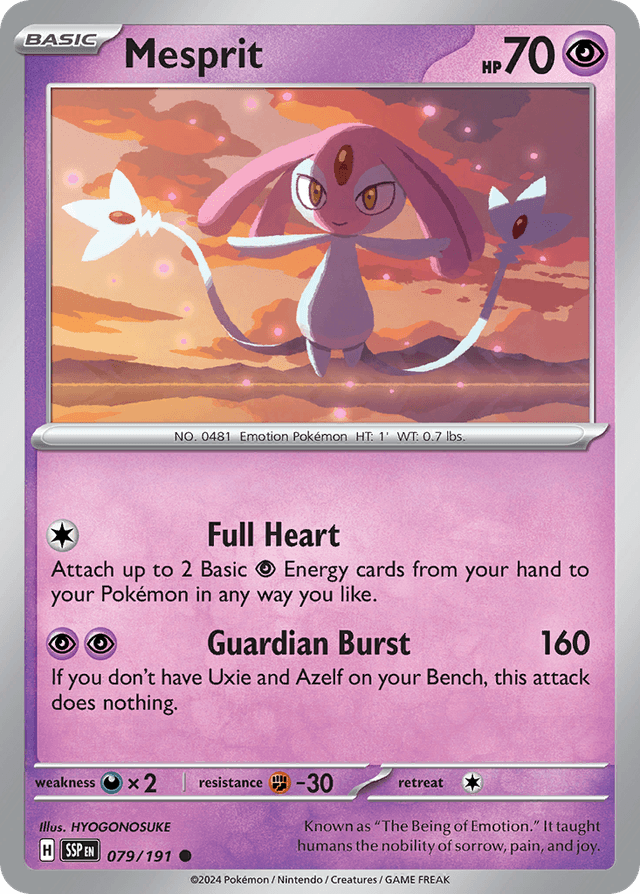 Mesprit — Surging Sparks #79