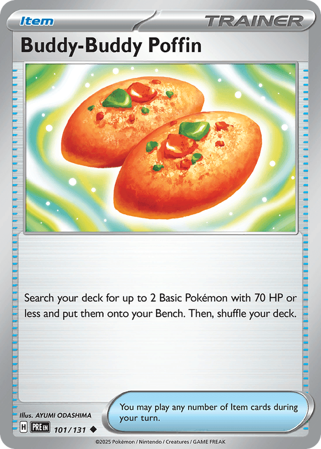 Buddy-Buddy Poffin — Prismatic Evolutions #101