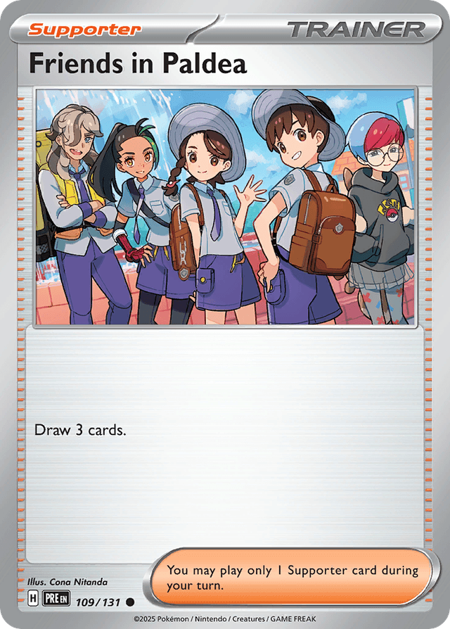 Friends in Paldea — Prismatic Evolutions #109