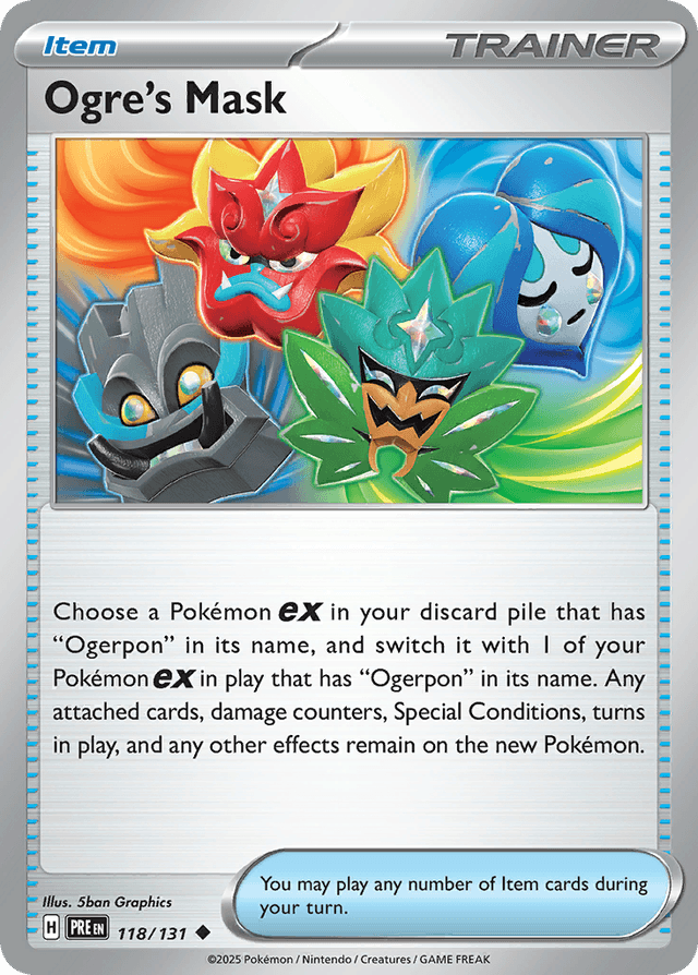 Ogre's Mask — Prismatic Evolutions #118