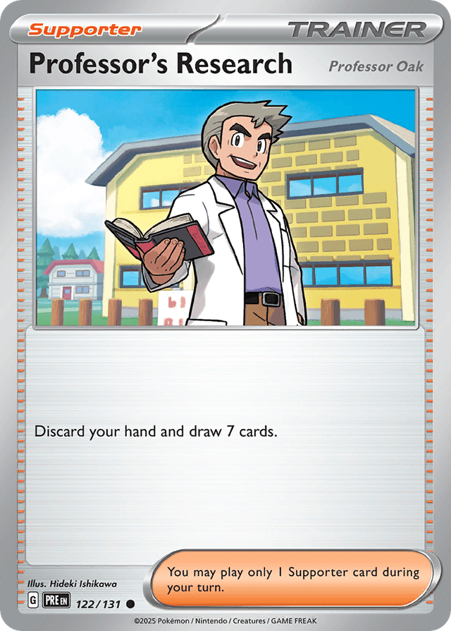 Professor's Research — Prismatic Evolutions #122