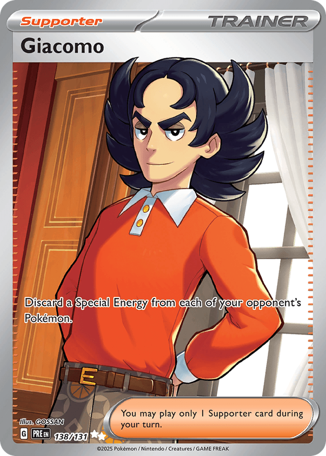 Giacomo — Prismatic Evolutions #138