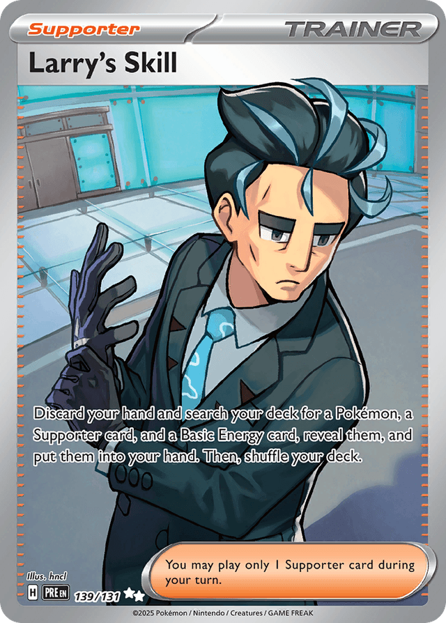 Larry's Skill — Prismatic Evolutions #139