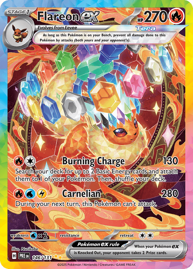 Flareon ex — Prismatic Evolutions #146