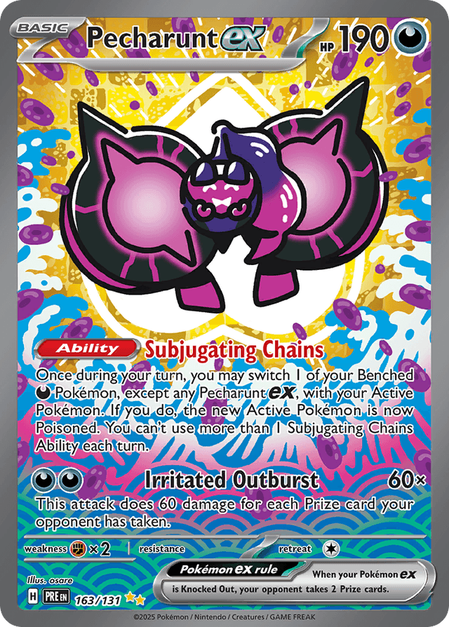 Pecharunt ex — Prismatic Evolutions #163